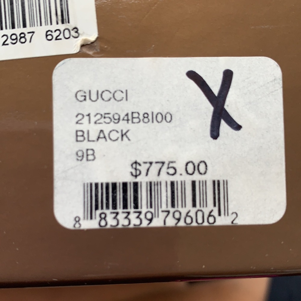 Gucci Vitello Vernice in black platform shoes - Picture 5 of 5